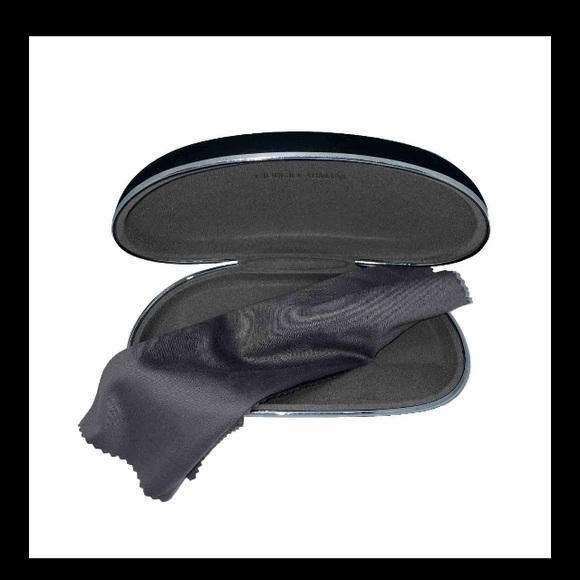 Giorgio Armani 756/s Authentic Oversized Sunglasses Black Grey Women’s Square - Picture 9 of 12